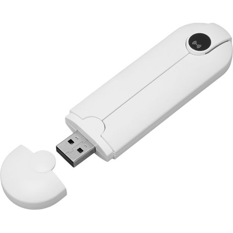 Routeur 4G LTE portable avec slot carte SIM, connexion pour 10 appareils, alimentation par USB, point d'accès WiFi mobile (1/5)