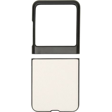 Klapphülle für Motorola Razr 40 Ultra, stoßfest und kratzfest, schlanke Schutzhülle zum Zusammenklappen, schwarz und weiß. (1/5)