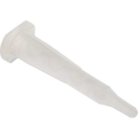 Buse mélangeuse RS PRO Acrylique, 50ml Baïonnette 7 élements à mélanger, 58mm ( Prix pour Paquet de 10 ) (1/2)