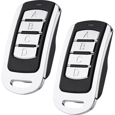 2er Pack 868 MHz Garagentoröffner für Hörmann HSM4 HSE4 SE2 HSM4 Handsender kompatibel mit Marantec Digital D302 D304 D384 Handsender kompatibel mit Berner Handsender
