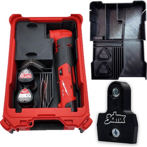 ORGANIZADOR MILWAUKEE PACKOUT PARA LA MULTIHERRAMIENTA M12 FMT MT + GRATIS (1/5)