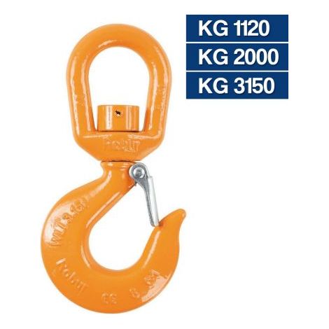 Gancio di sollevamento girevole Rubor BETA 8063 - 1120 Kg. (1/2)