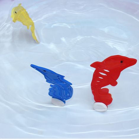 Jouet Dauphin de Plongée 3 pièces pour Enfants, Idéal pour Jeux d'Eau en Piscine et Plage (1/3)