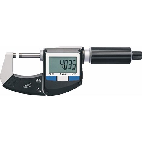 HELIOS PREISSER 186641060 Bügelmessschraube mit digitaler Anzeige 0 - 25 mm Ablesung: 0.001 mm (1/5)