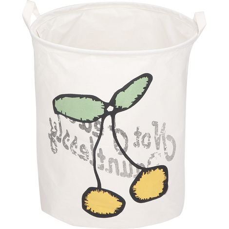 Panier À Linge Pliable - Coton Et Lin Avec Poignées - Rangement Jouets Et Vêtements - 1 Pièce (1/5)
