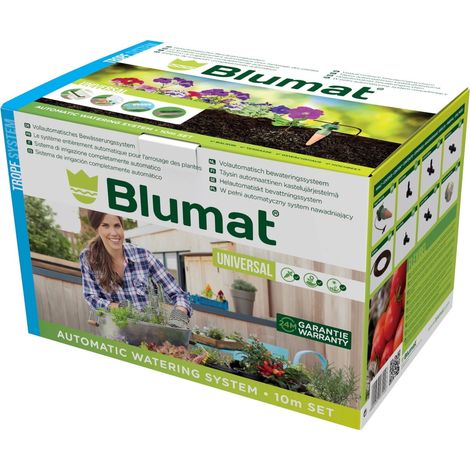TROPF BLUMAT SET IRRIGAZIONE 10MT STOCKER ACCESSORI GIARDINAGGIO