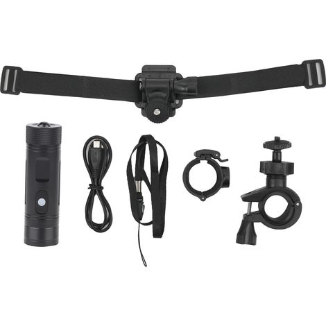 Caméra sport 1080P pour casque moto, enregistreur vidéo vélo, dispositif d'enregistrement cyclisme (1/5)