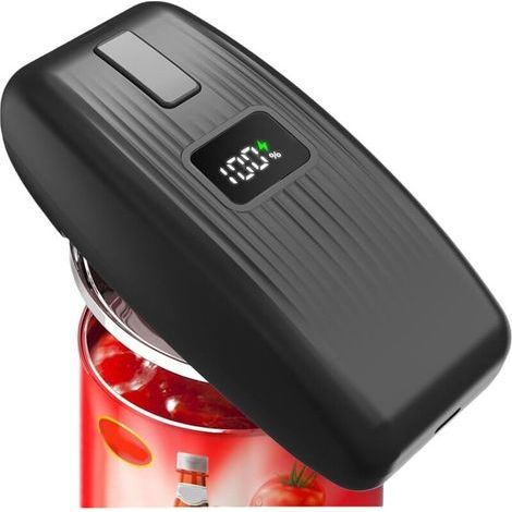 Ouvre-Boîte Électrique - Ouvre-Boîte Automatique Mains Libres à une Touche pour Types de Boîtes de Conserve, Ustensiles de Cuisine de Qualité (1/5)