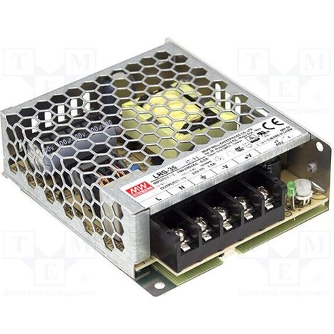 Transformateur LED 220V 12V 35W 3A MEAN WELL LRS-35-12