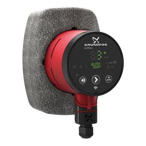 Grundfos Hocheffizienz Umwälzpumpe Alpha2 25-60, G 1 1/2, 130mm, PN 10, 230 V