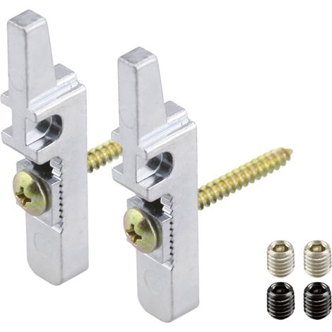 Hettich CADRO Set Wandbefestigung Stahl verzinkt E2 (1/3)