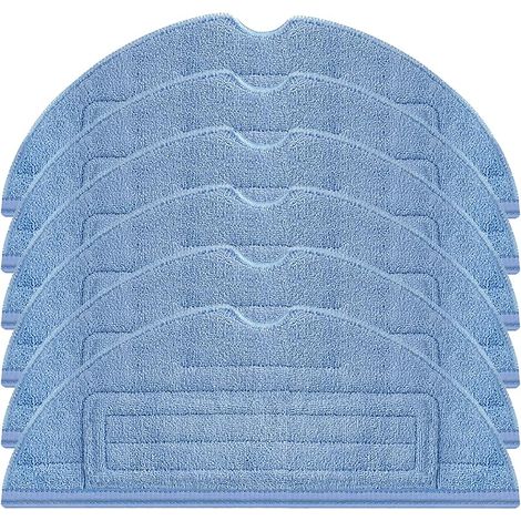 Lot de 6 Serpillère Rechange avec Roborock s7 d&39origine Compatibles avec Xiaomi Roborock S7 S7Plus T7 T7Plus T7Plus T7SPlus Réutilisables et Lavables en Microfibre