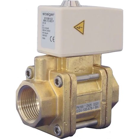BWT AQAstop avec capteur d'eau câblé DN 25, 1 IG, PN 0,5-10 bar, 230 V, 11826