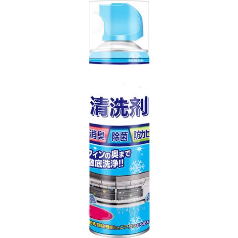 Spray nettoyant pour systèmes de climatisation domestiques - nettoie et désodorise les serpentins de l'évaporateur et du condenseur (sans rinçage) (1/5)