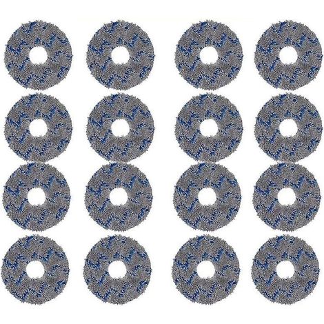 Tampons de nettoyage pour aspirateur Deebot X1 Omni/turbo T10 Turbo Chiffons de nettoyage lavables Remplacement de chiffon de nettoyage (1/3)