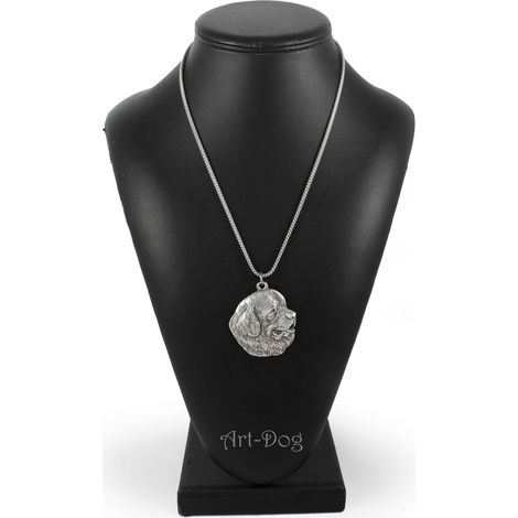Terranova, Terranova, Tana d'acqua - collana per cani, ciondolo per cani su catena d'argento, gioielli unici di Art-Dog (1/5)