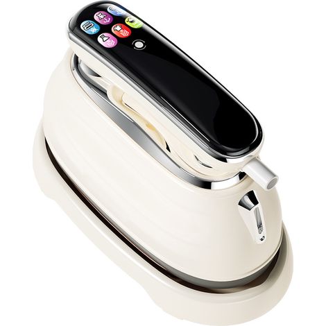 Défroisseur vapeur portatif avec écran LCD, réglage intelligent à six niveaux, fer à repasser portable, fer à repasser électrique. (1/5)