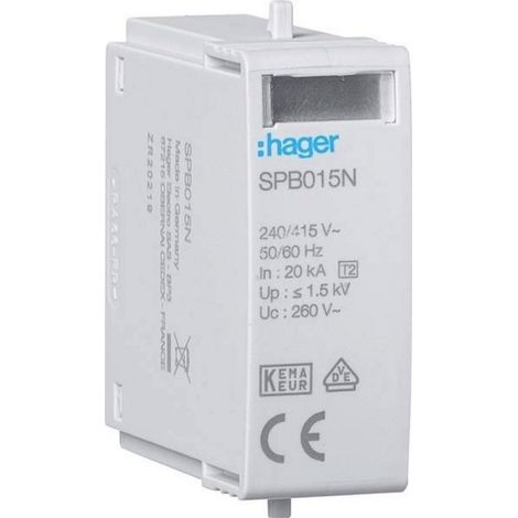 Hager SPB015N SPB015N Module enfichable 1 pc(s)