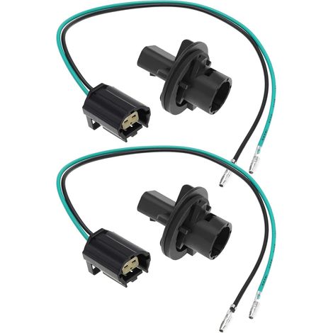 Set of 2 rear light harnesses compatible with Defender XBP100180 STC1188 - Rear indicator connector and bulb holder (1/5)