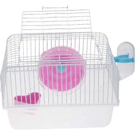 Tragbare Futterstation für Hamsterkäfige und Rennmäuse-Red (1/5)
