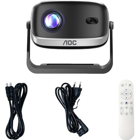 Projecteur, support 4K, connectivité WiFi double et Bluetooth, Projecteur RC6 (1/2)