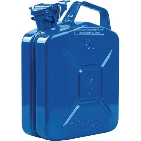 VALPRO Kraftstoffkanister 5l Signalblau RAL 5005 Stahlbl.0,9mm L230xB120xH310mm VALPRO