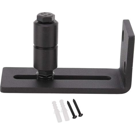 Guide de sol pour porte de grange coulissante acier carbone (1/5)