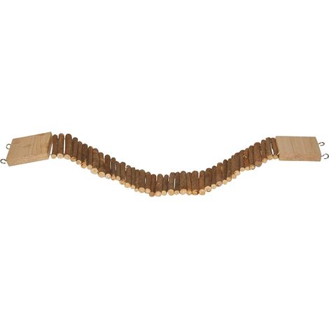 pont pour petit rongeur en bois naturel 57 cm kerbl - pont pour petit rongeur en bois naturel 57 cm kerbl (1/4)