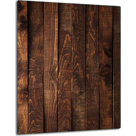 PIASTRA DI PROTEZIONE IN VETRO PER PIANO COTTURA A INDUZIONE 40x52 LEGNO (1/5)