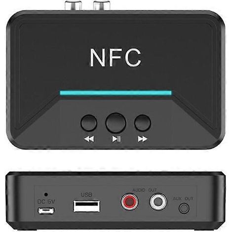 Récepteur Bluetooth, amplificateur de sortie RCA, haut-parleur vers adaptateur audio stéréo sans fil