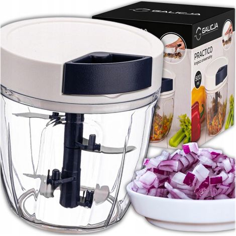 Cortador de verduras, picador de cebolla XXL, rebanador sólido, rallador