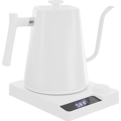 Bouilloire électriques Gooseneck, Contrôle de Température, Maintien au Chaud 1-24 H, lébullition rapide, 1200W, 1L, Affichage Numérique à LED, our café et thé de spécialité (1/5)