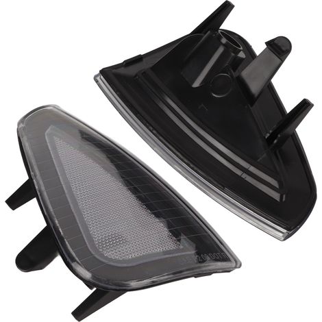 Feux Avant Clignotant Couvercle 4806218AD Enjoliveur De Feu De Position Remplacement Pour Dodge Charger LX SRT8 2006-2010 Blanc (1/5)