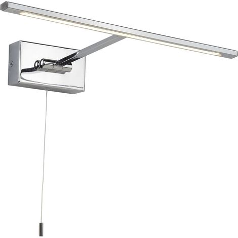 Searchlight Picture Lights - Applique LED a 7 luci orientabili per quadri cromata