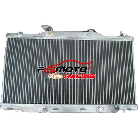 Radiador de aluminio, tamaño del núcleo 350 mm x 698 mm, entrada/salida de 1 1/4", capacidad de refrigeración un 30% mayor, construcción totalmente de aluminio, soldadura TIG al 100%. (1/3)