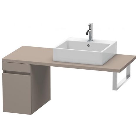 Duravit DuraStyle meuble bas pour console, 1 tiroir, 300mm, Couleur (avant/corps): Décor basalte mat - DS533004343