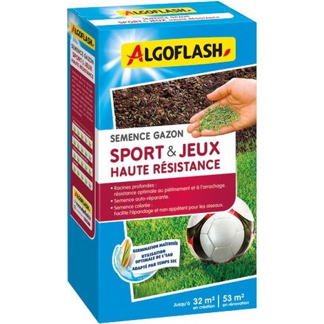 Semences Gazon Sports Et Jeux Haute Rã©sistance 800 G - Compo France