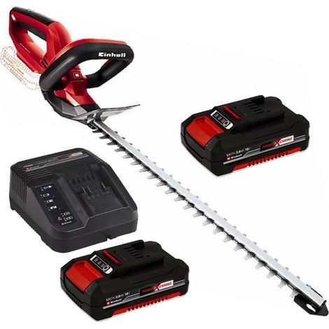 Einhell 18v Cordless Hedge Trimmer PXC 46cm GC-CH 1846 Li + 2 x 2.0ah Batteries (1/5)