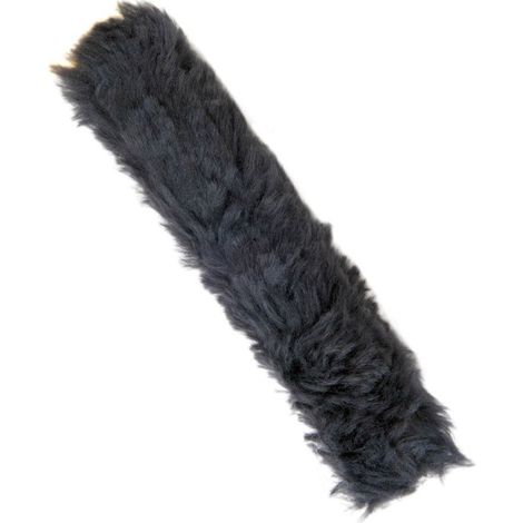 Taglia unica, Noir 9100: Coquille en laine pour licol de 30 cm de long (1/5)