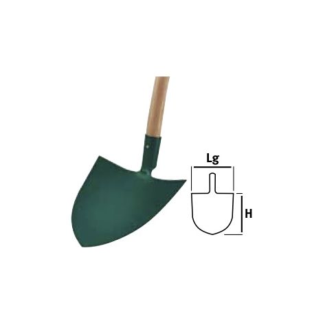 Pelle forgée entreprise - 27 cm sans manche (1/2)