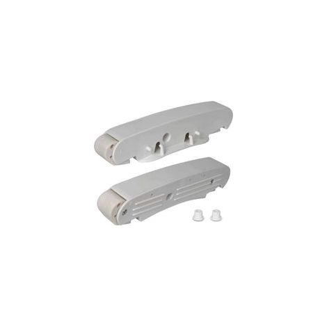 Ensemble de 2 nettoyeurs de piscine avec kit de glissières blanches - Hayward (1/4)