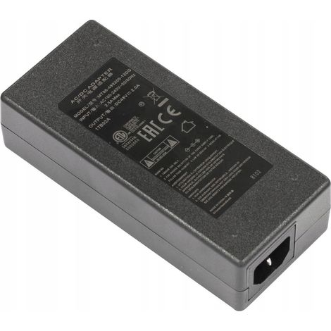 Alimentation MikroTik 48 V 2 A 96 W avec prise, 48 V 2 A 96 W