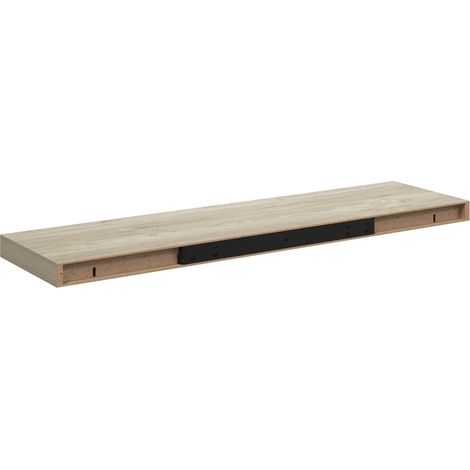 Maison Exclusive - Schwebende Wandregale 4 Stk. Eichefarben 90x23 (1/5)
