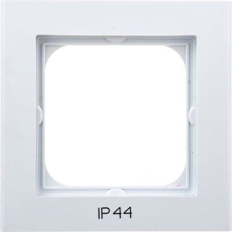 Bastidor 煤nico Sonata para conmutadores IP44, blanco RH-1R/00