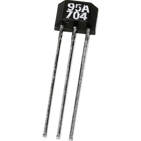 Honeywell Hallsensor SS495A 4.5 - 10.5 V/DC Messbereich: -0.067 - +0.067 T SIP-3 Löten