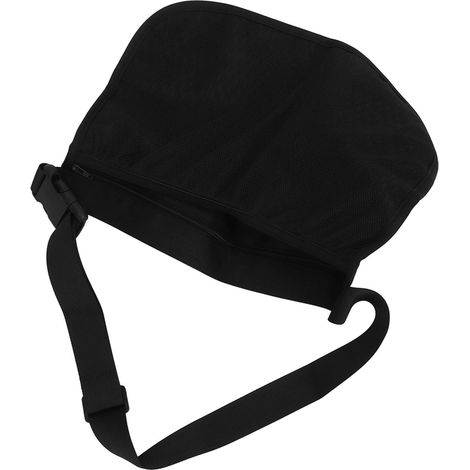 Porte-balles de tennis en tissu Oxford noir, sac de ceinture ajustable en maille, idéal pour le tennis, le golf, le cyclisme et la course à pied. Convient également pour le tennis, le golf, le cyclism (1/5)
