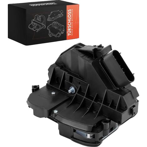 Serratura porta anteriore destra, azionamento elettrico, sistema di chiusura centralizzata, 5 contatti di collegamento, compatibile con modelli VOLVO (1/5)
