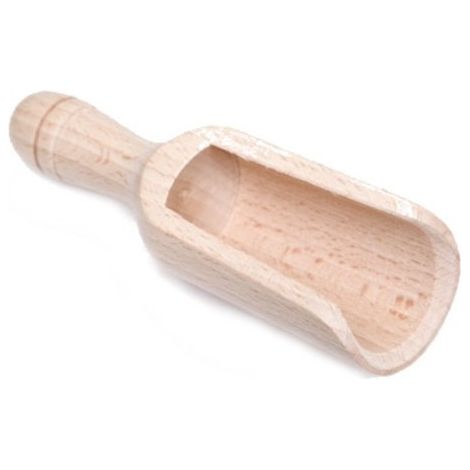 Panetta sessola in legno di faggio 17 cm. Ideale per farina, cereali, sale, caffè
