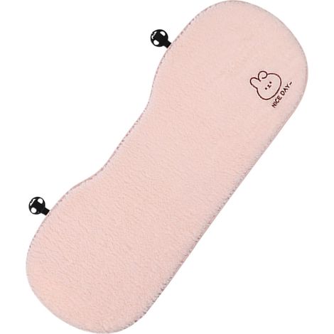 Housses De Siège en Peluche Coussin d'hiver Motif Lapin Mignon (1/5)