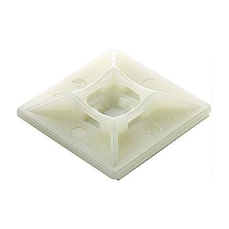 EMBASE ADHÉSIVE WEIDMÜLLER CBH 27/27 NATUR 1289400000 (L X L) 27 MM X 27 MM 100 PC(S) (1/2)